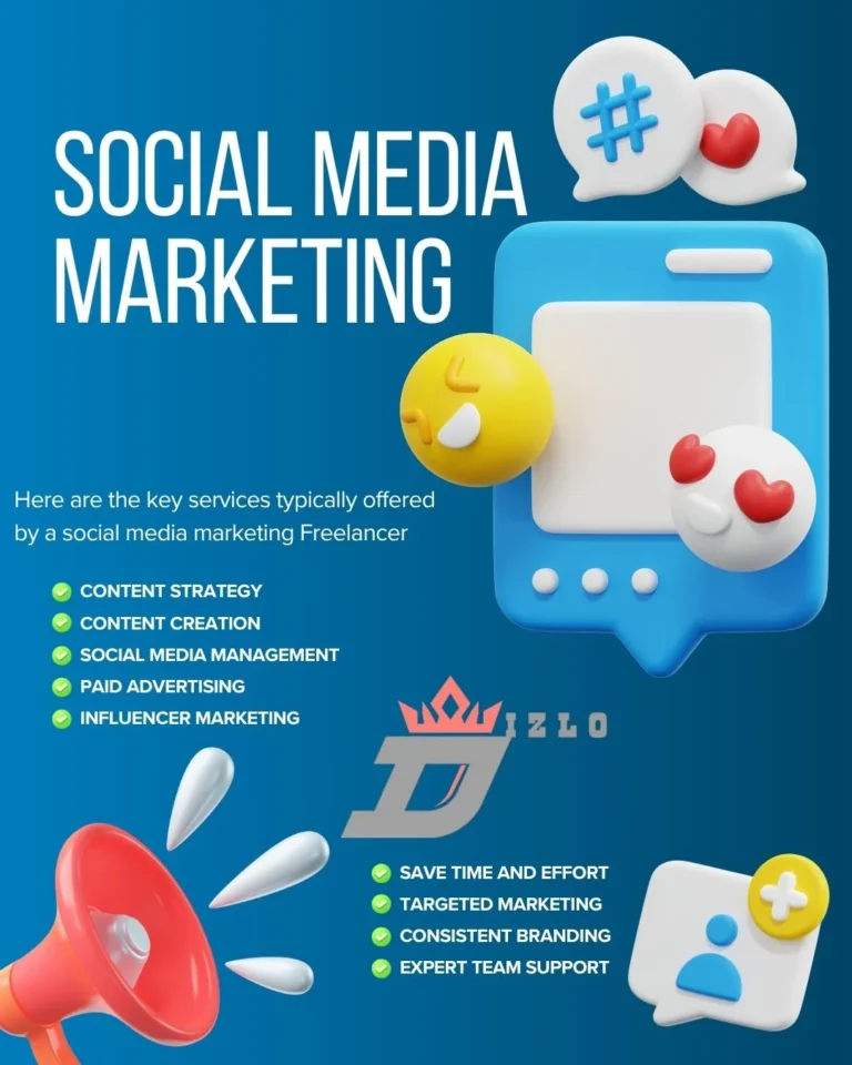 Social media marketing in dizlo